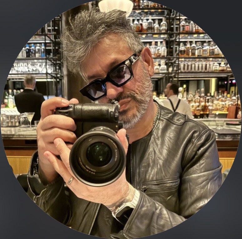 Walter Jaurena con su cámara